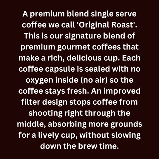 Adventure Bound Coffee Beans| Capsule Description| Original Roast Blend