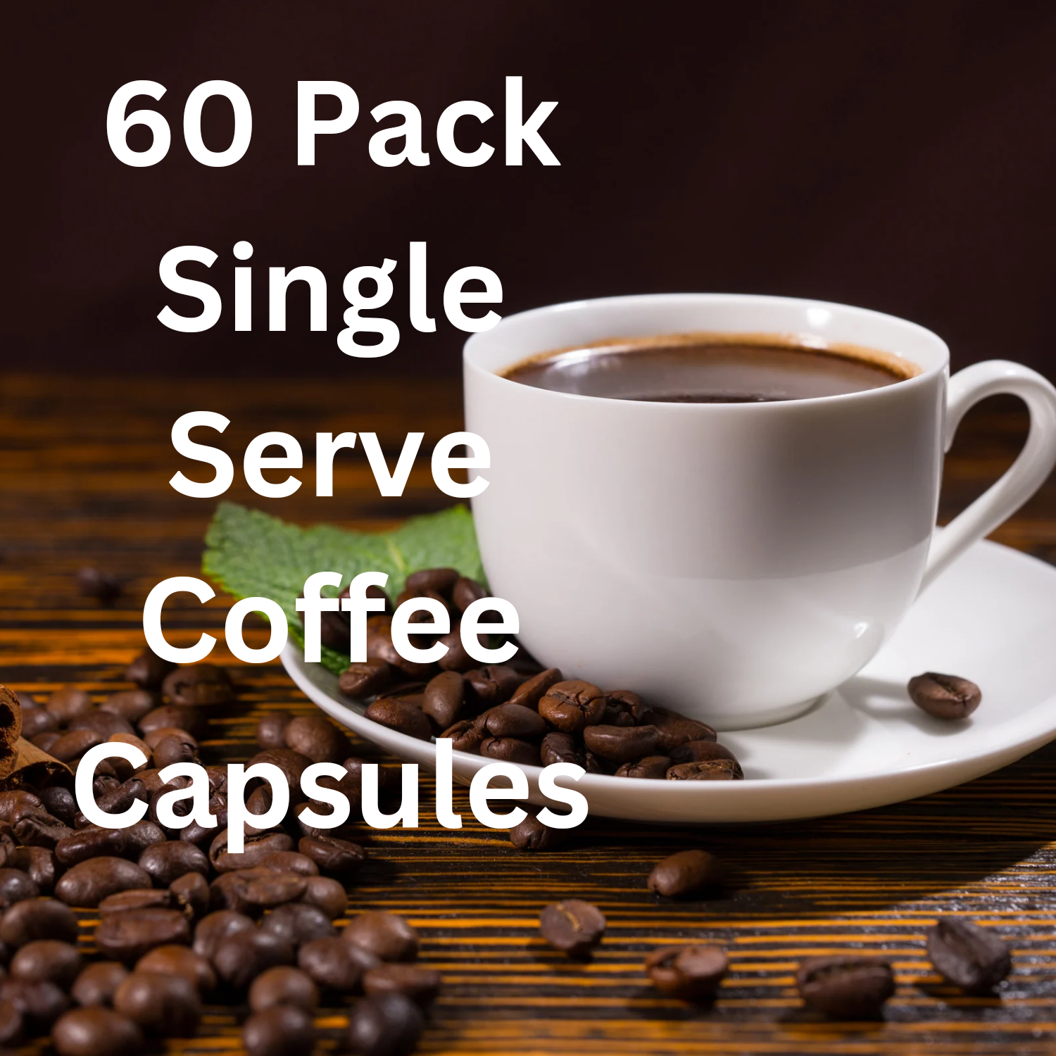 Adventure Bound Coffee Beans| 60 Pack Single Serve Coffee Capsules |Coffee Capsules